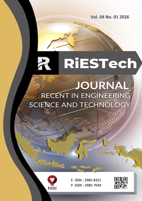 					View Vol. 4 No. 01 (2026): RiESTech Volume 04 No. 01 Years 2026
				